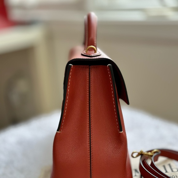 Mulberry small Seaton RUST silky calf - Picture 3 of 13